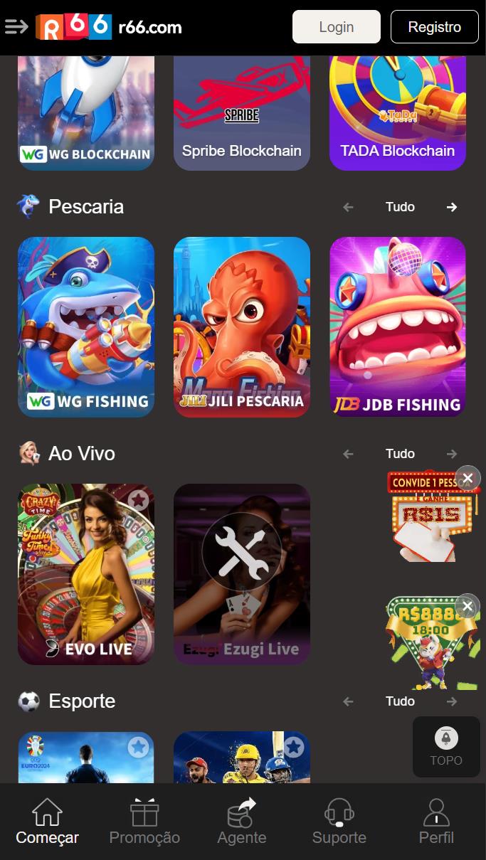 Bônus e Promoções