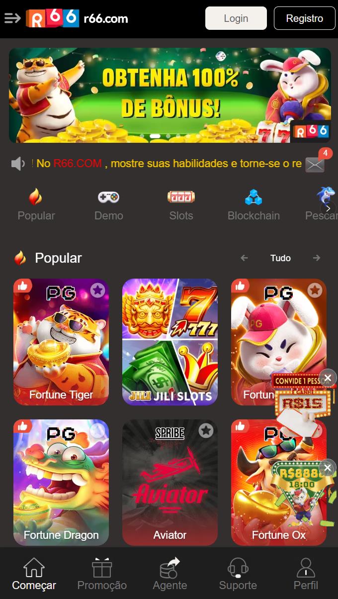 r66.Com - Caça-Níqueis Online Cassino